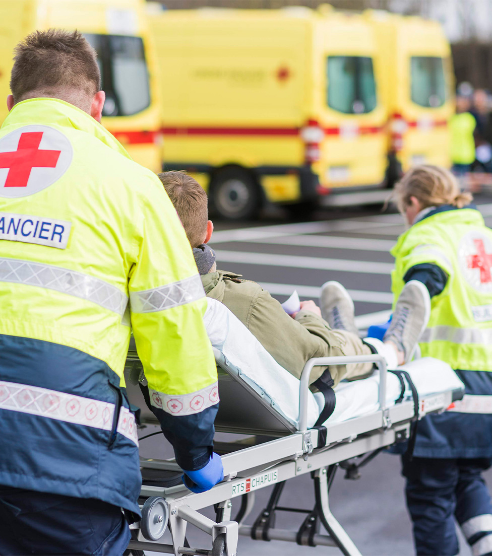 transports sanitaires d'urgence